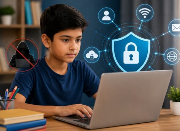Staying safe online Cybersecurity in action (1)