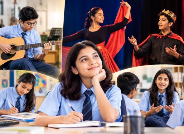 School Extracurricular Adventures Collage